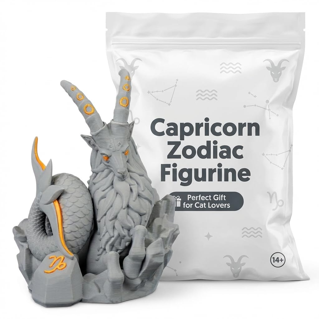 Amazon.com: Capricorn Zodiac Sea-Goat Figurine - Detailed